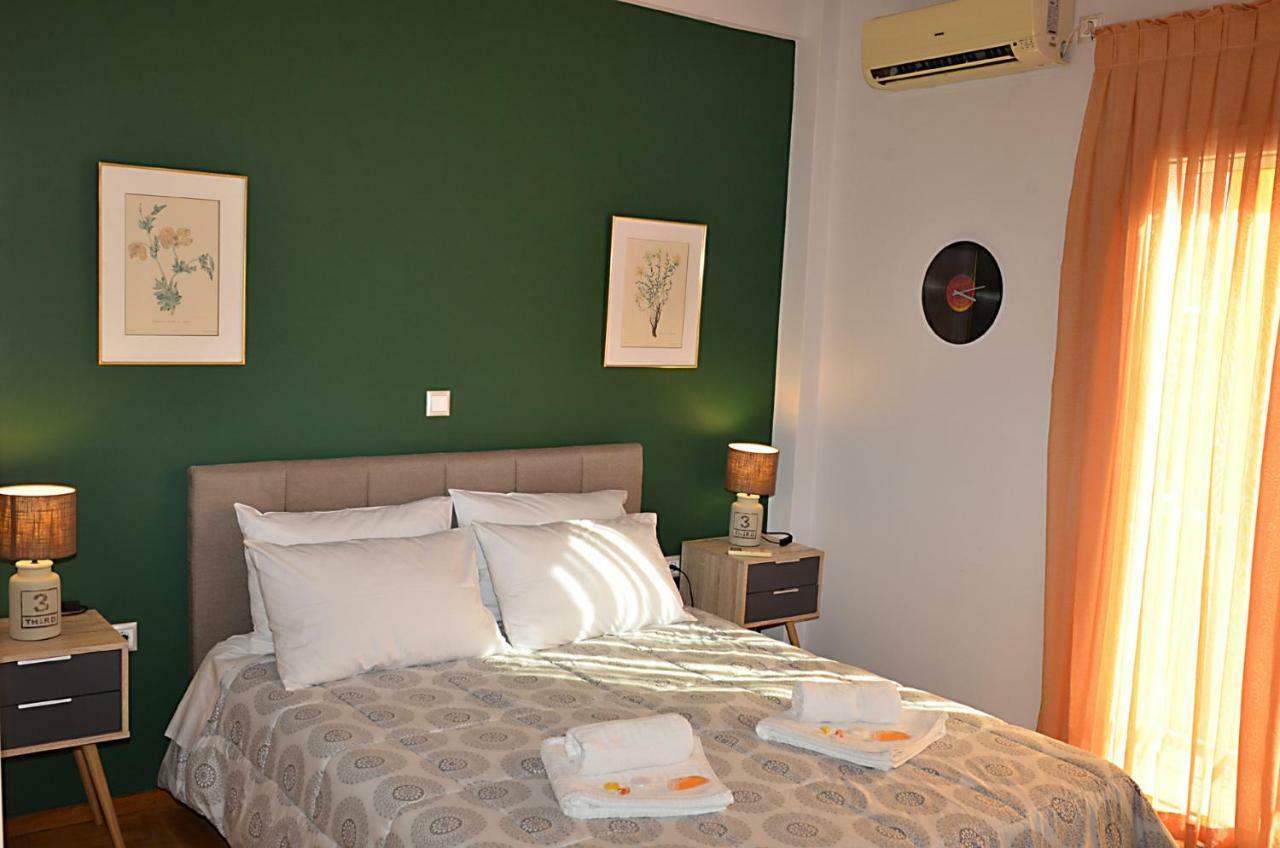 Ferienwohnung Just 9 Min From Acropolis Athen Exterior foto