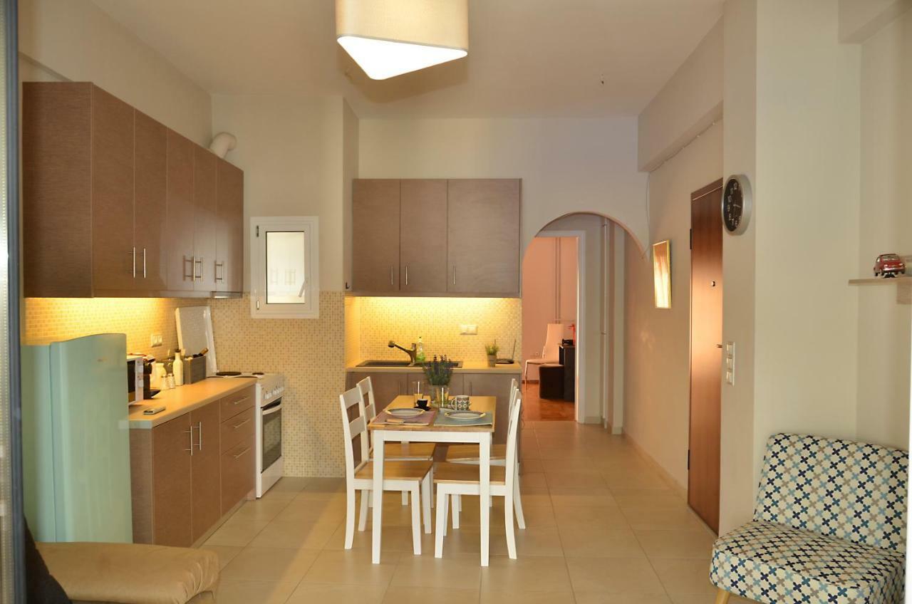 Ferienwohnung Just 9 Min From Acropolis Athen Exterior foto