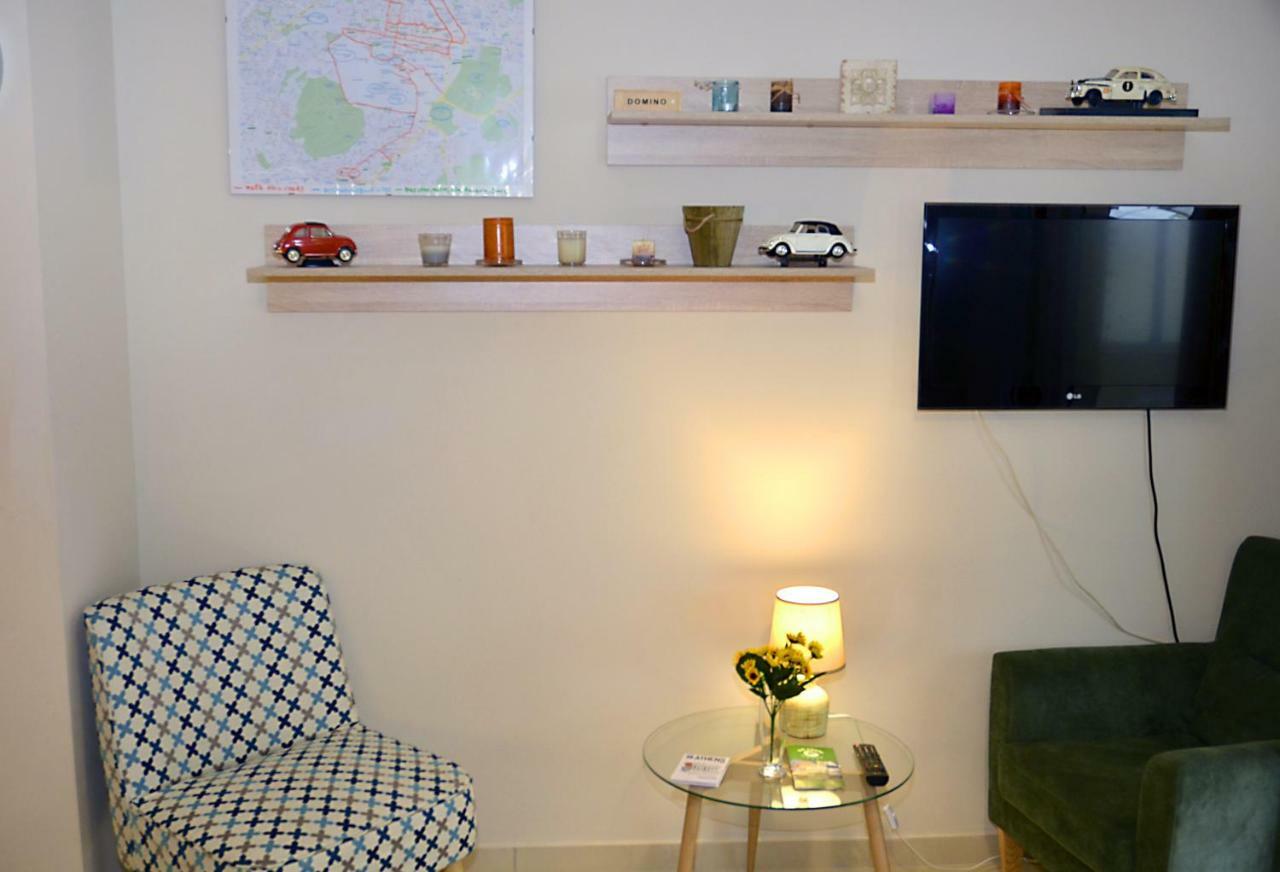 Ferienwohnung Just 9 Min From Acropolis Athen Exterior foto